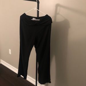 Tobi black pants (flared)